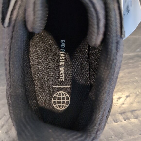 *Amputee* Single Shoe ADIDAS Galaxy 6 Womens Size 9 Black White LEFT Foot Only - Picture 9 of 11